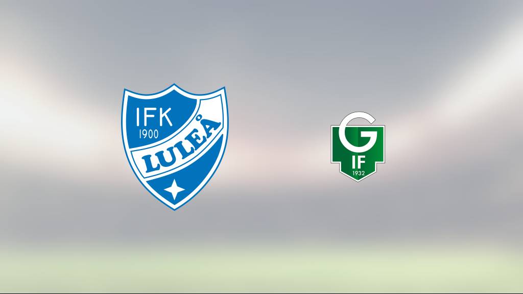 Missat kval för Gottne efter förlust mot IFK Luleå