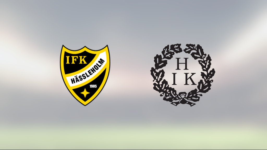 Missat kval för IFK Hässleholm efter förlust mot Högsby