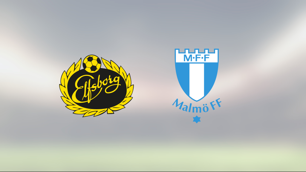 Elfsborg upp i serieledning efter seger i toppmötet med Malmö FF