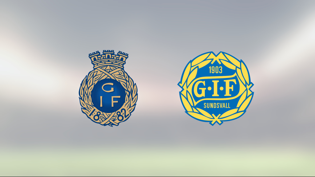 Seger för GIF Sundsvall mot Gefle