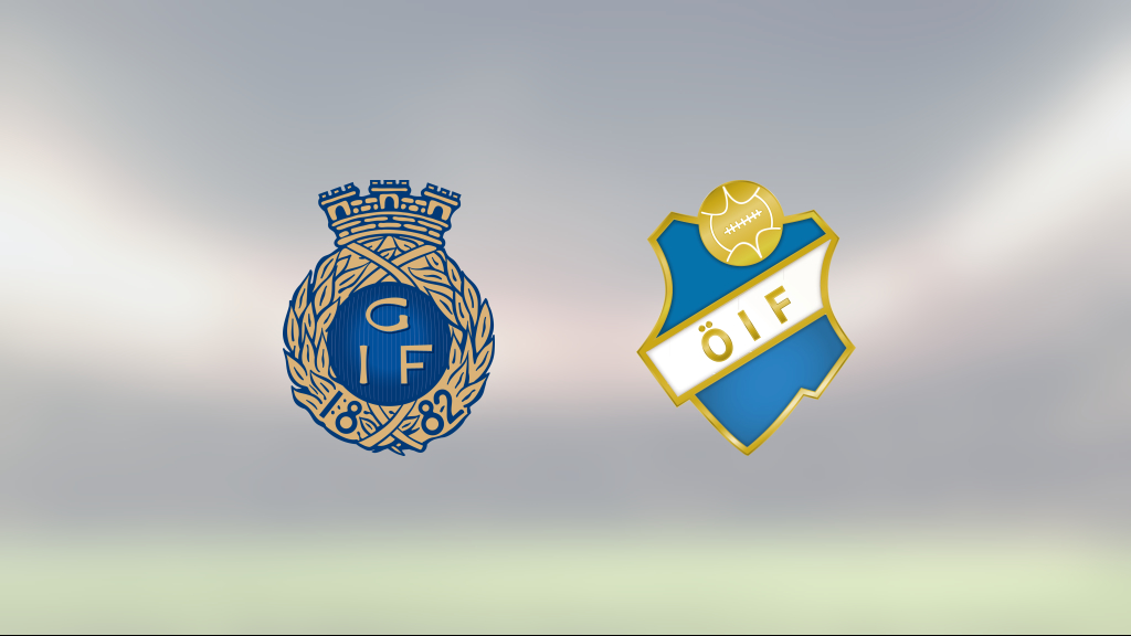 Gefle slog Öster i målmässigt jämn match