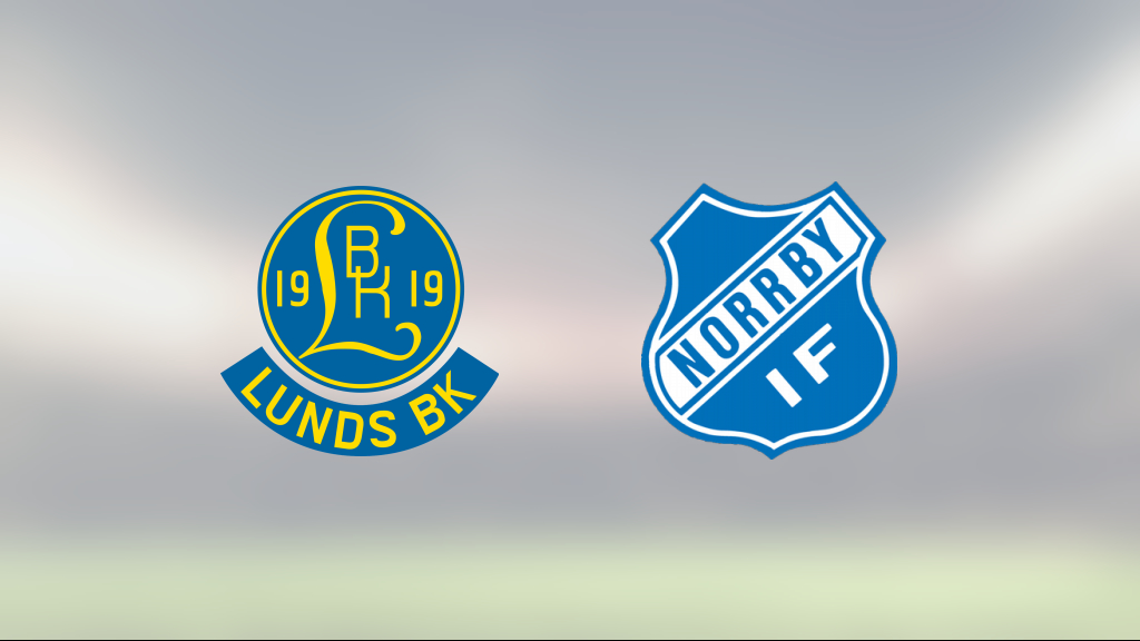 3-2 för Lunds BK – åttonde matchen i rad utan förlust