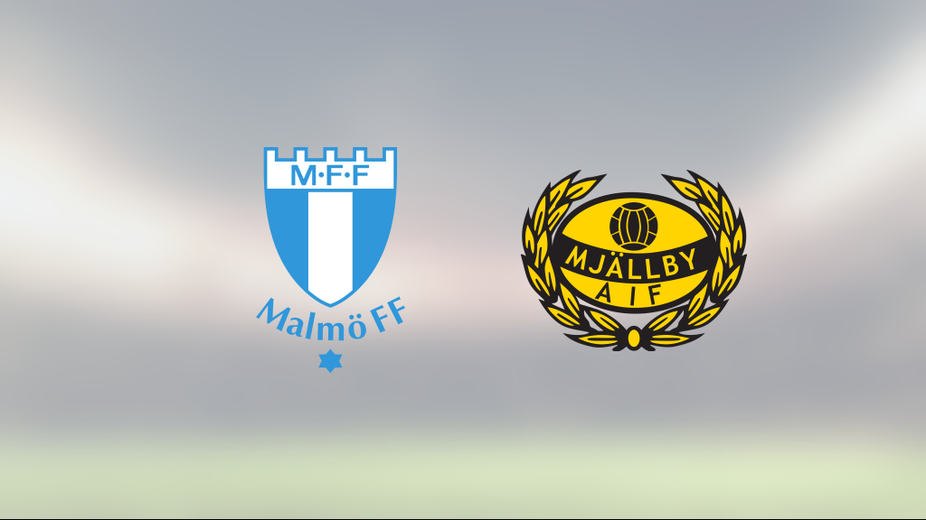 Mjällby vann på bortaplan mot Malmö FF