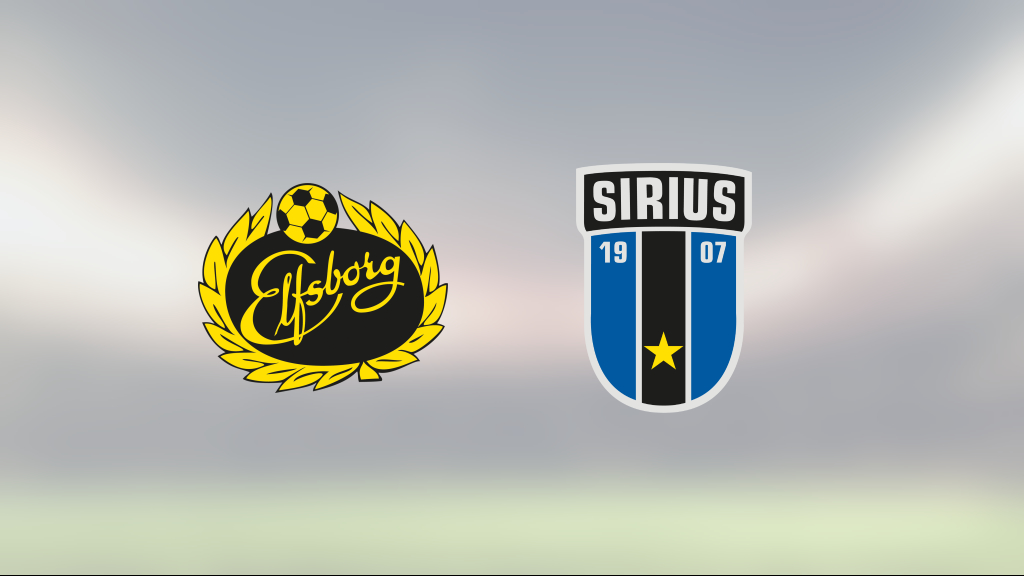 Per Frick matchhjälte för Elfsborg mot Sirius