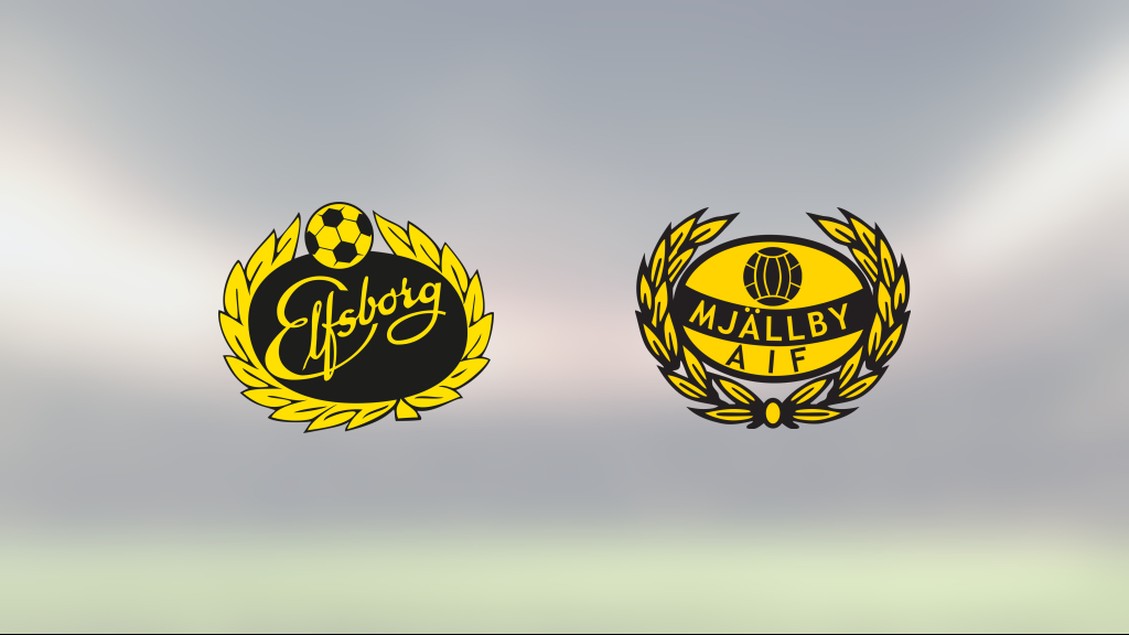 Stark första halvlek räckte för Elfsborg mot Mjällby