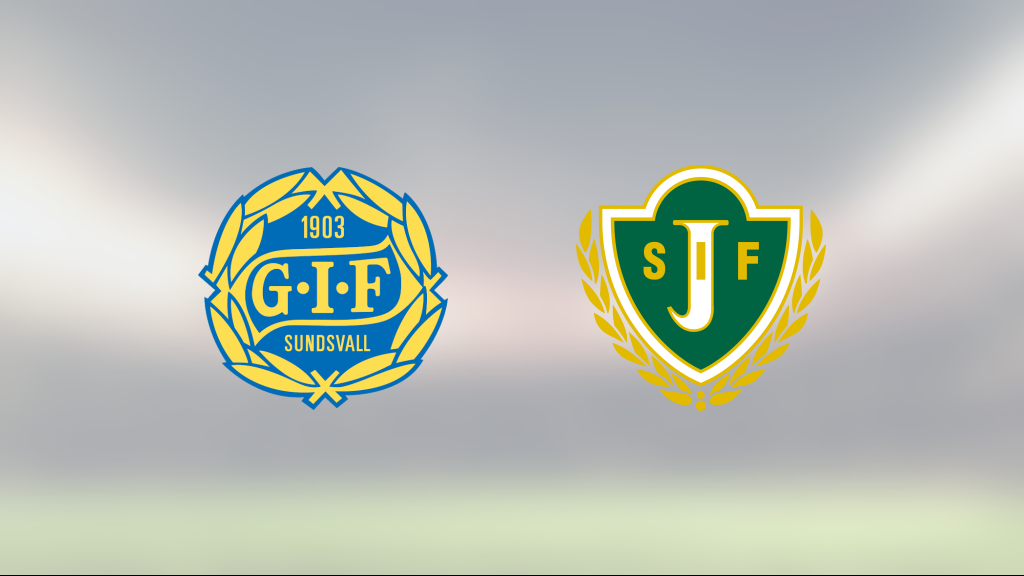 Segerlös svit bröts när GIF Sundsvall vann mot Jönköping med 3-2