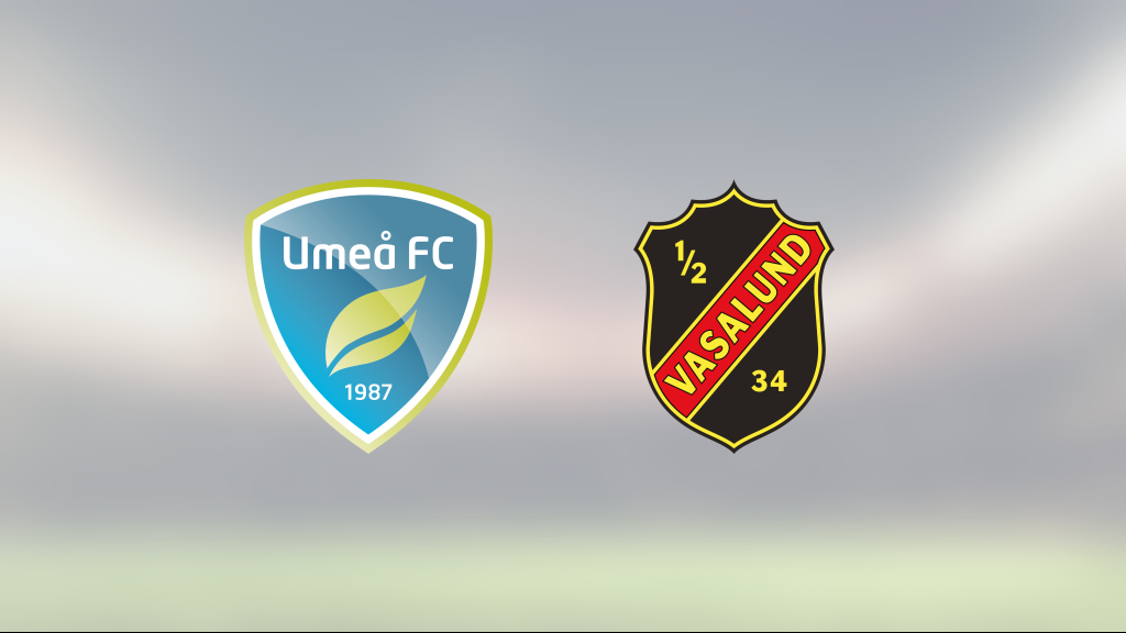 1–0-seger för Vasalund mot Umeå FC – Elias Jemal matchhjälte