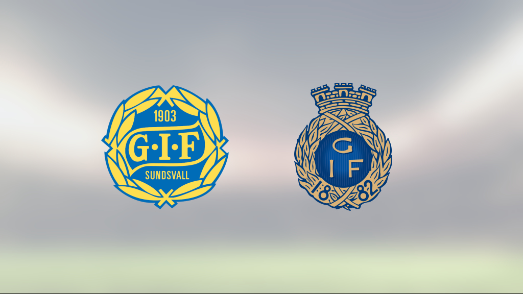 GIF Sundsvall kryssade hemma mot Gefle