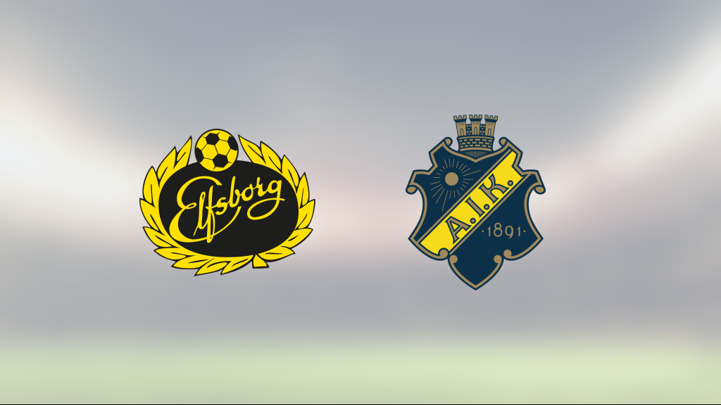 Elfsborg upp i topp efter seger mot AIK