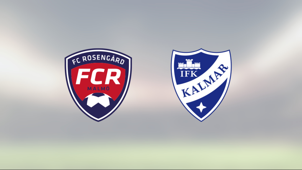 Rosengård utklassade IFK Kalmar på Malmö IP