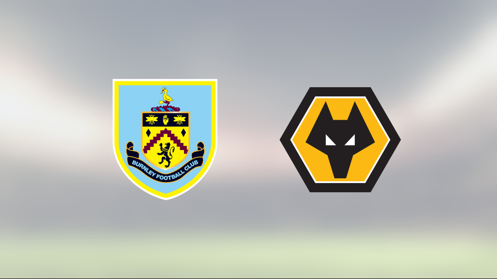 Burnley kryssade hemma mot Wolverhampton