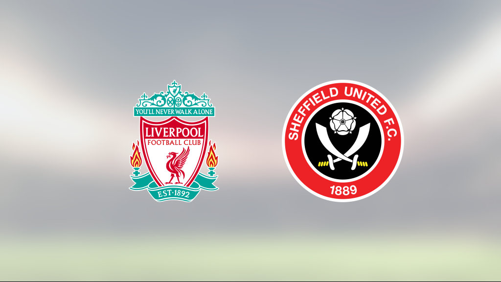 Förlust mot Liverpool för Sheffield United