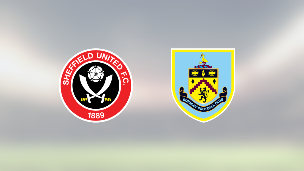 Klar seger för Burnley mot Sheffield United