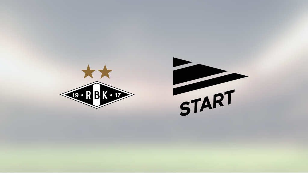 1–0-seger för Rosenborg mot Start – Carlo Holse matchhjälte