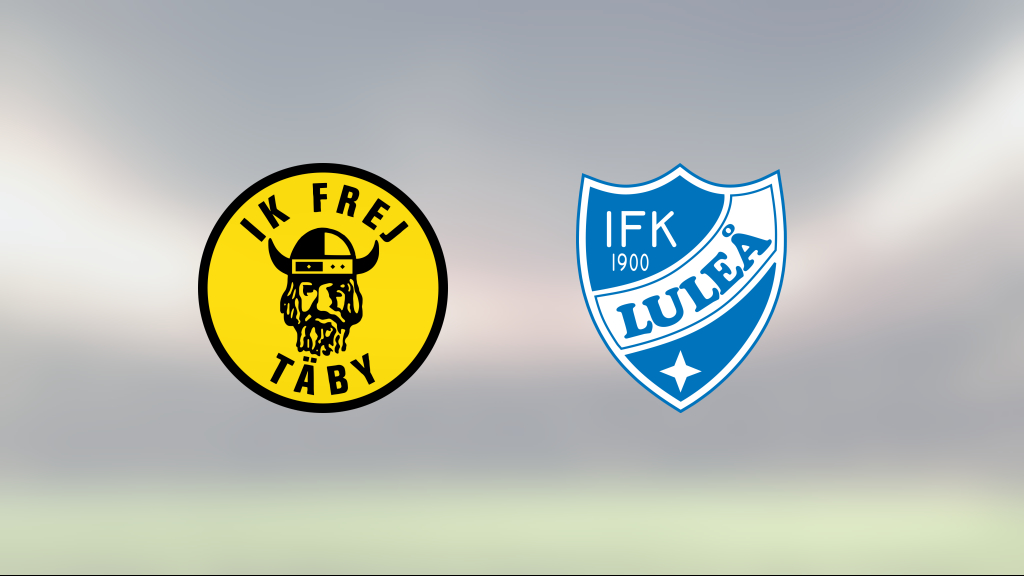 William Olausson poängräddare för IFK Luleå mot Frej Täby