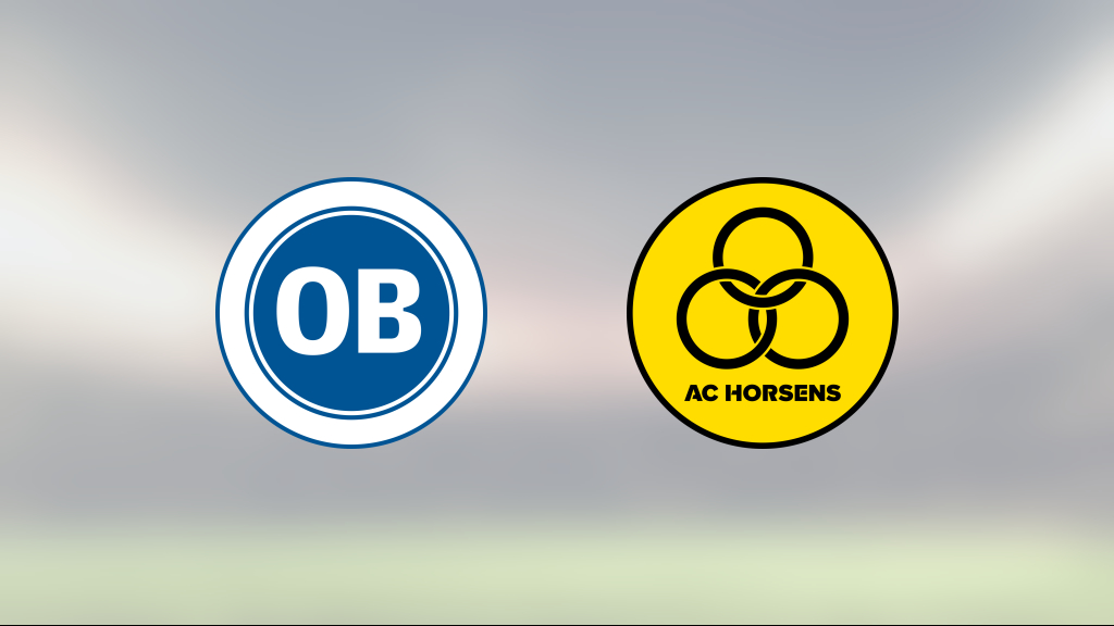 Emmanuel Sabbi avgjorde när Odense sänkte Horsens