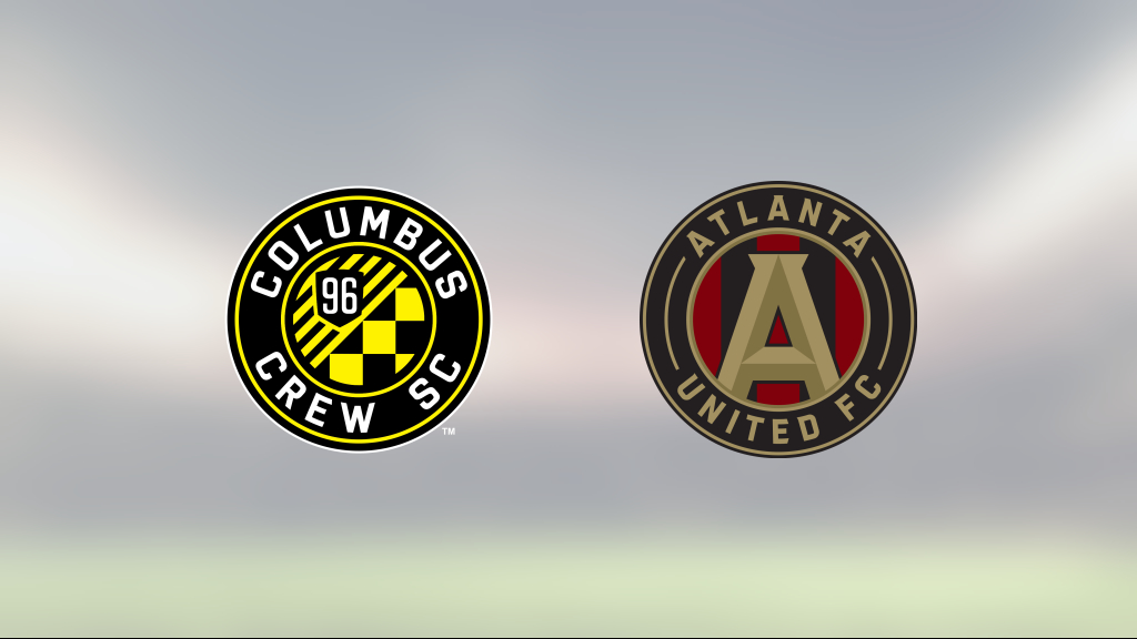 Columbus Crew slog Atlanta i jämn match