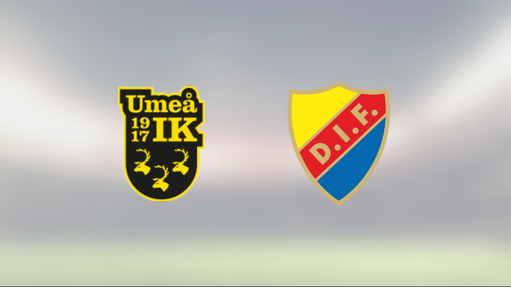 Efter förlustsviten: Poäng igen för Umeå – 0–0 mot Djurgården