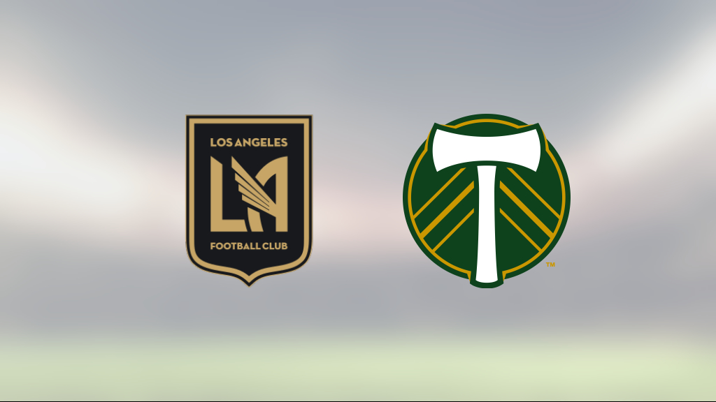 Oavgjort för Los Angeles FC hemma mot Portland