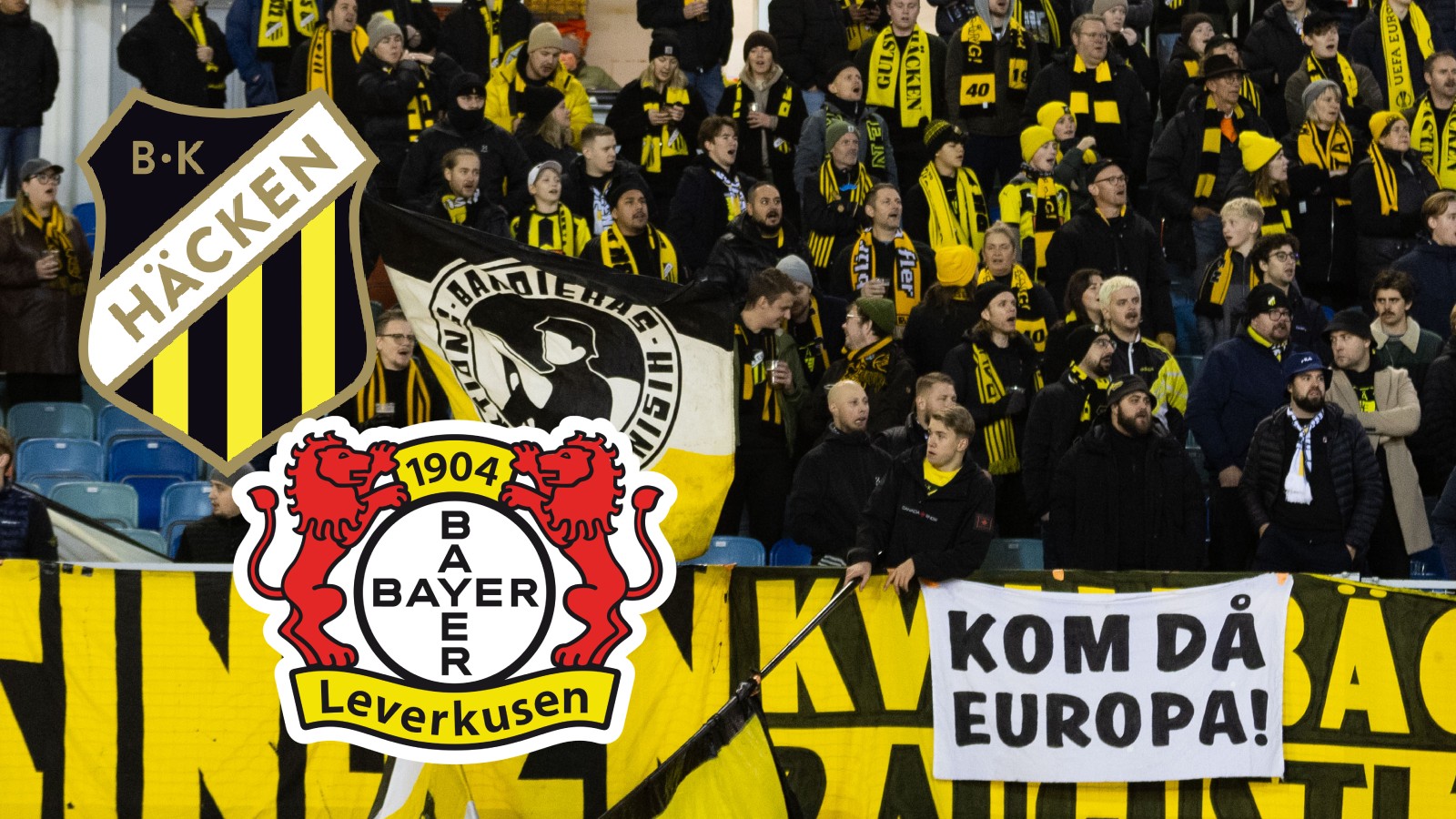 BK Häcken lockar storpublik mot Bayer Leverkusen