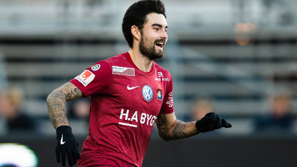 “Kungen av superettan” Diego Montiel tränar med Varberg