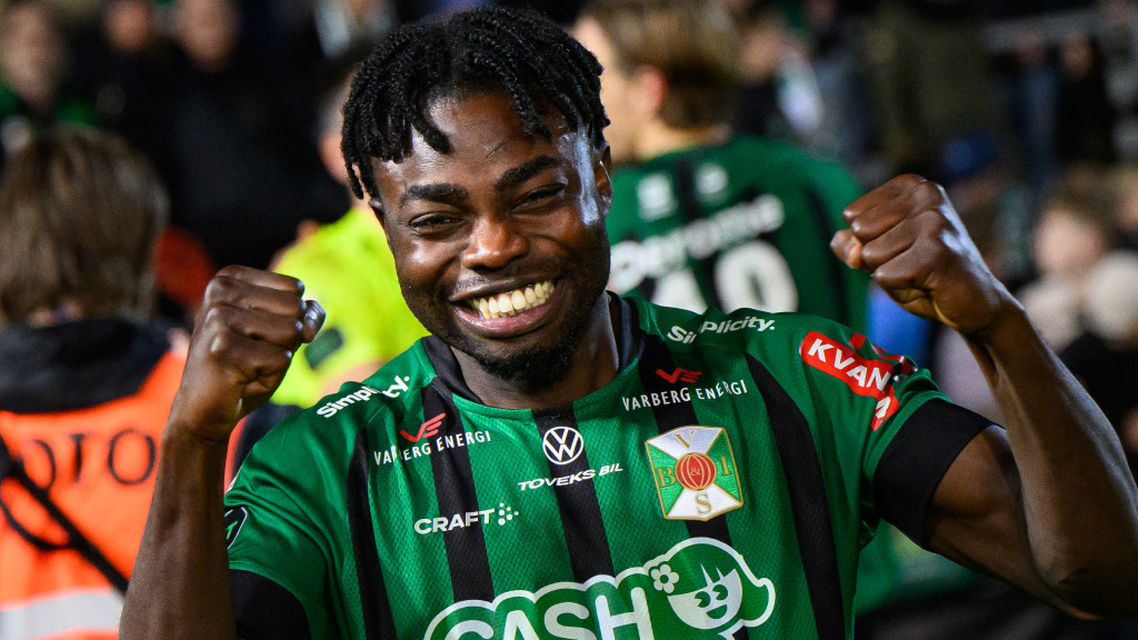 OFFICIELLT: Gideon Mensah förlänger med Varbergs BoIS