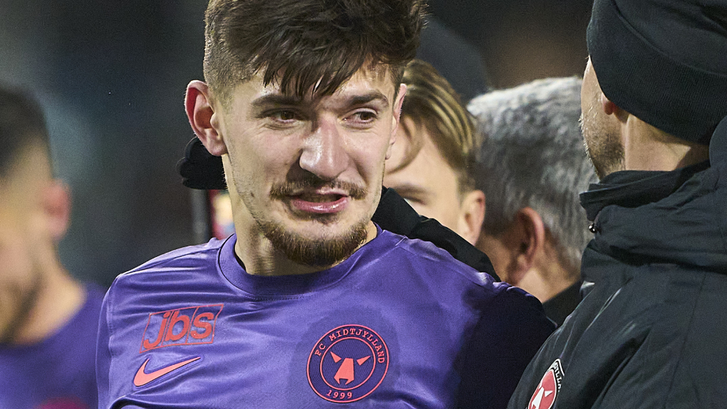 UPPGIFTER: Armin Gigovic förlänger lånet i FC Midtjylland