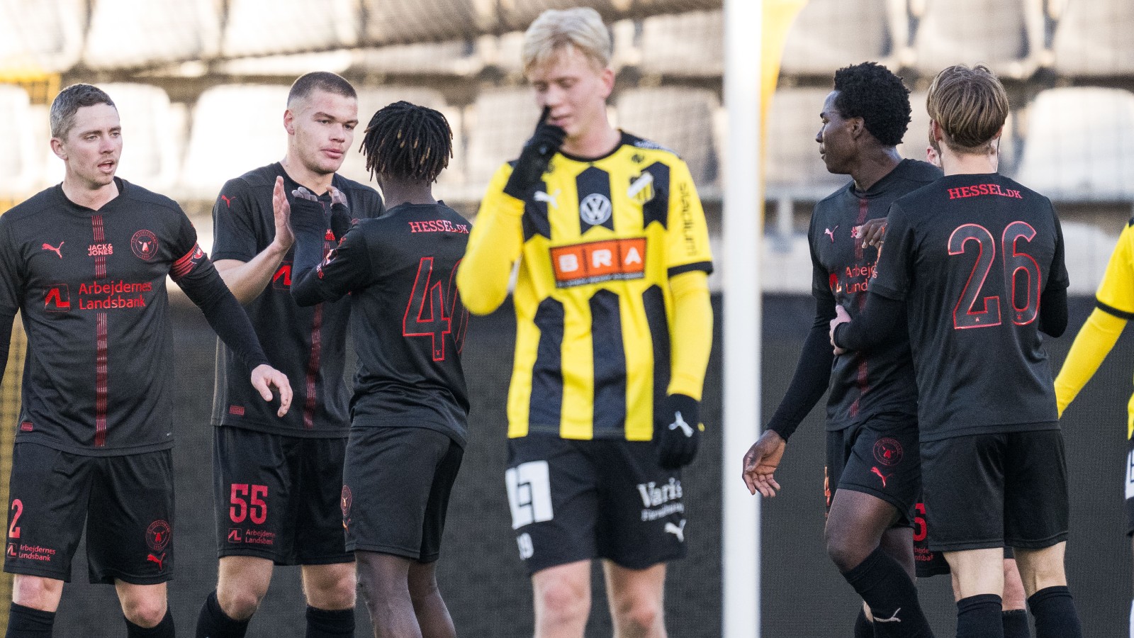 BK Häcken förlorade premiärmatchen mot FC Midtjylland