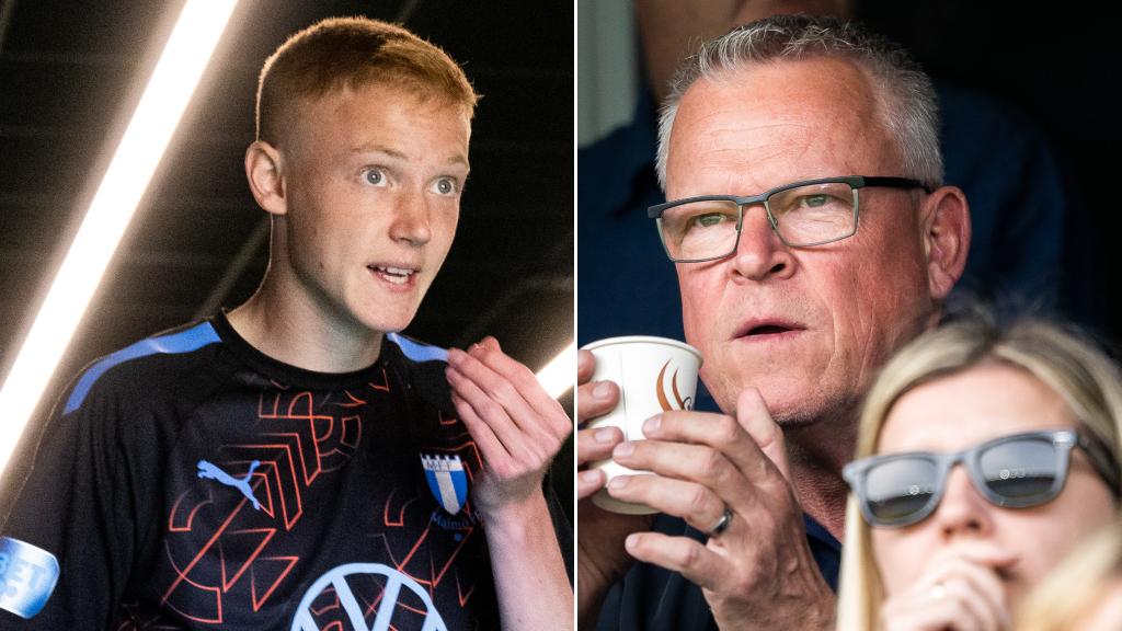 Hugo Larsson uttagen till landslaget – och nyligen såld för rekordbelopp