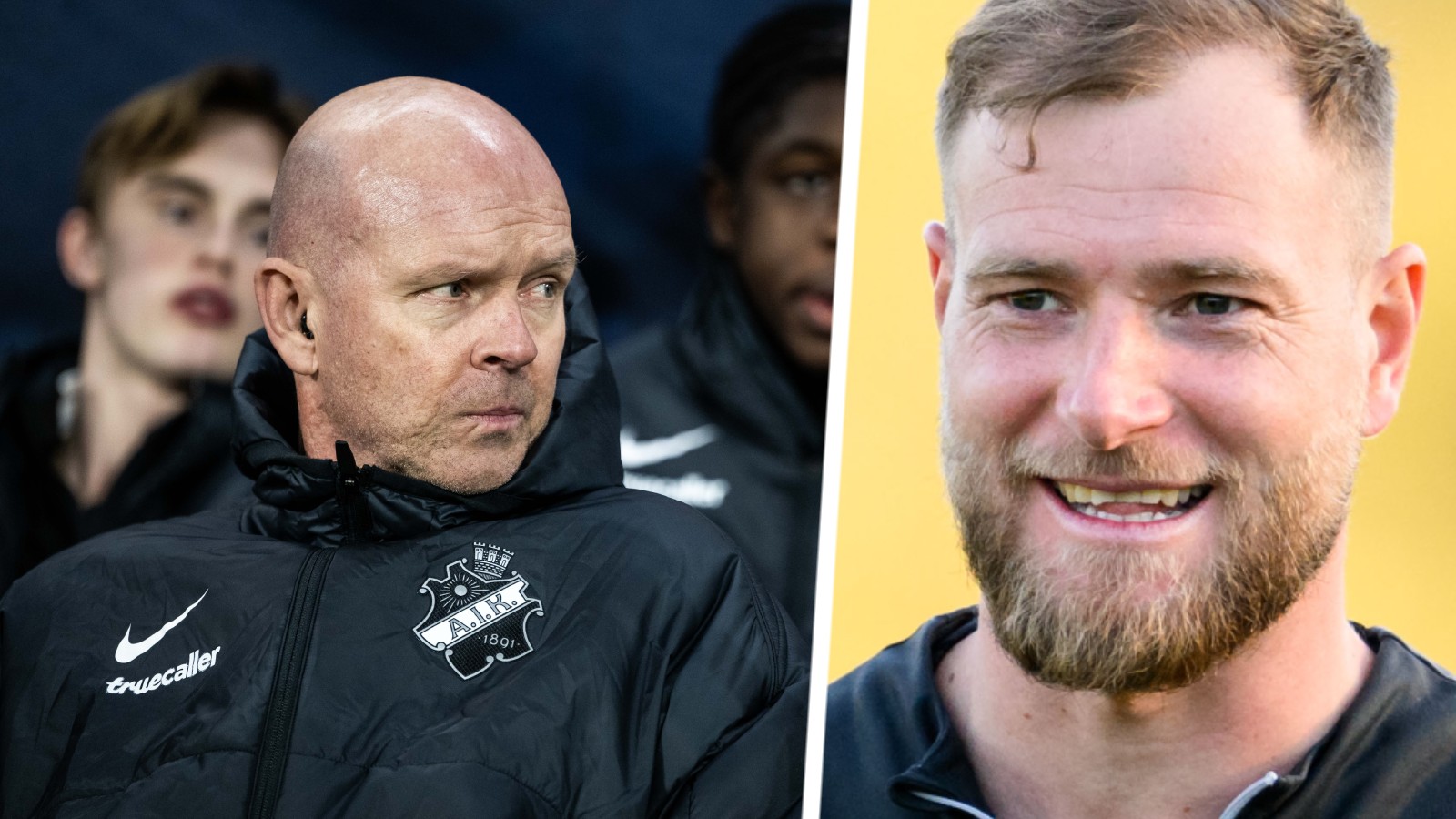 AIK-duo derbyredo – Berg svävande kring stjärnan