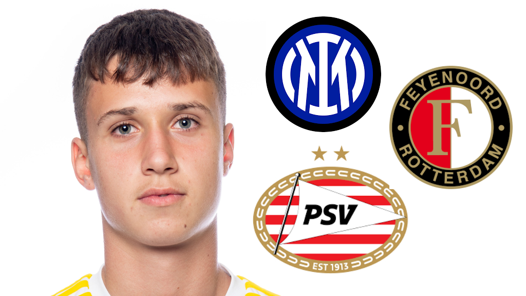 Kenan Busuladzic skrev nyligen A-kontrakt med Oskarshamns AIK – provtränar nu med PSV