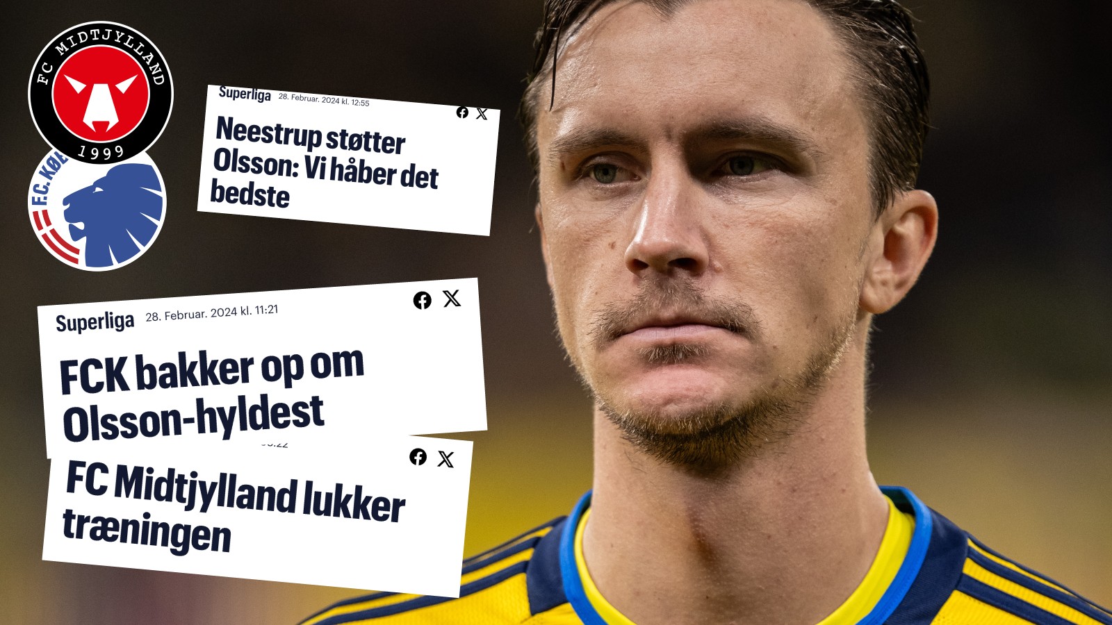 Senaste nytt från danska media om Kristoffer Olsson