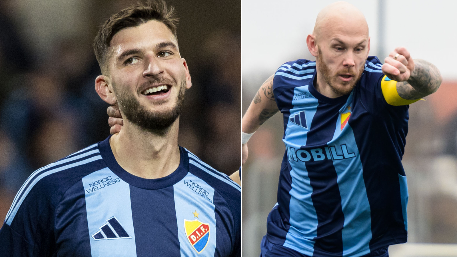 Dif:s besked om Sabovic och Eriksson – blir kvar under våren