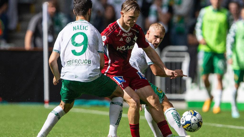 Halvtid på Tele2 Arena – jämnt efter första 45 minuterna