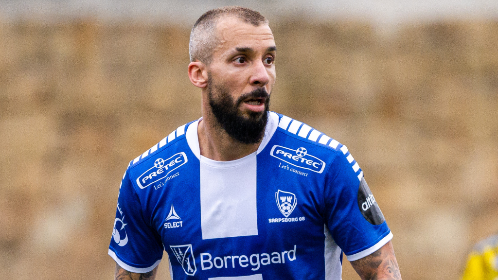 Guillermo Molins i träning med Sarpsborg 08