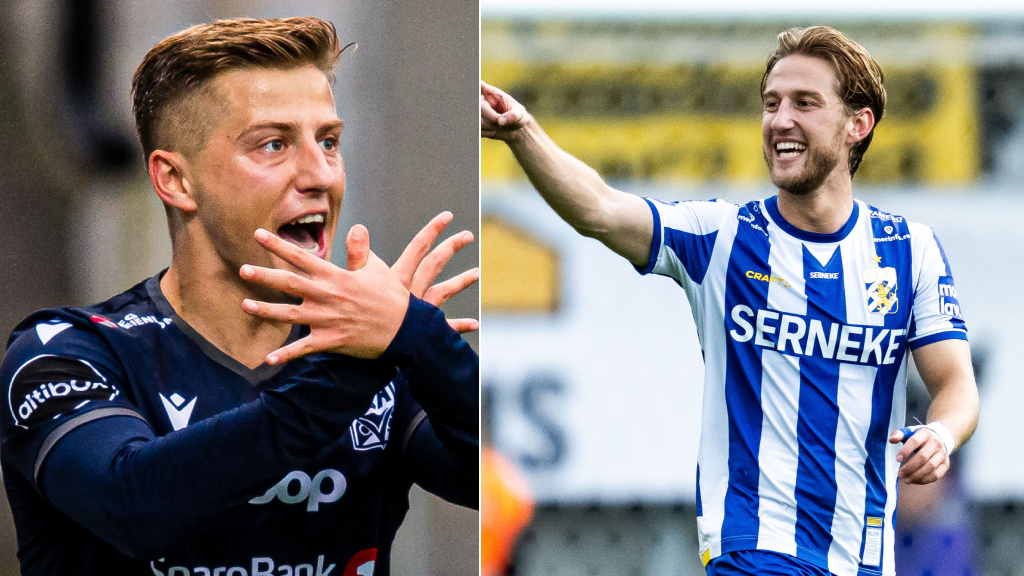 UPPGIFTER: Agon Mucolli på väg till Varbergs BoIS