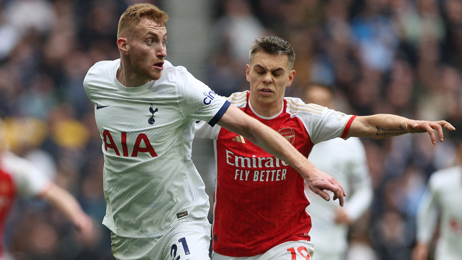 Kulusevskis Spurs föll i derbyt mot Arsenal