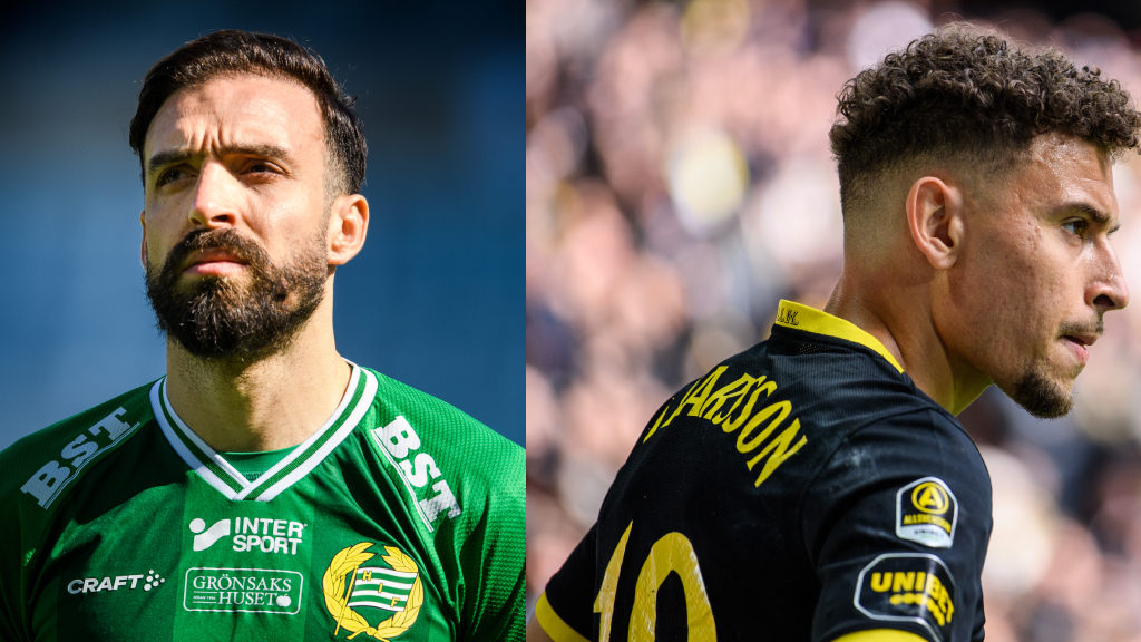 Jordan Larsson och Abbe Khalili tränar med Högaborgs BK