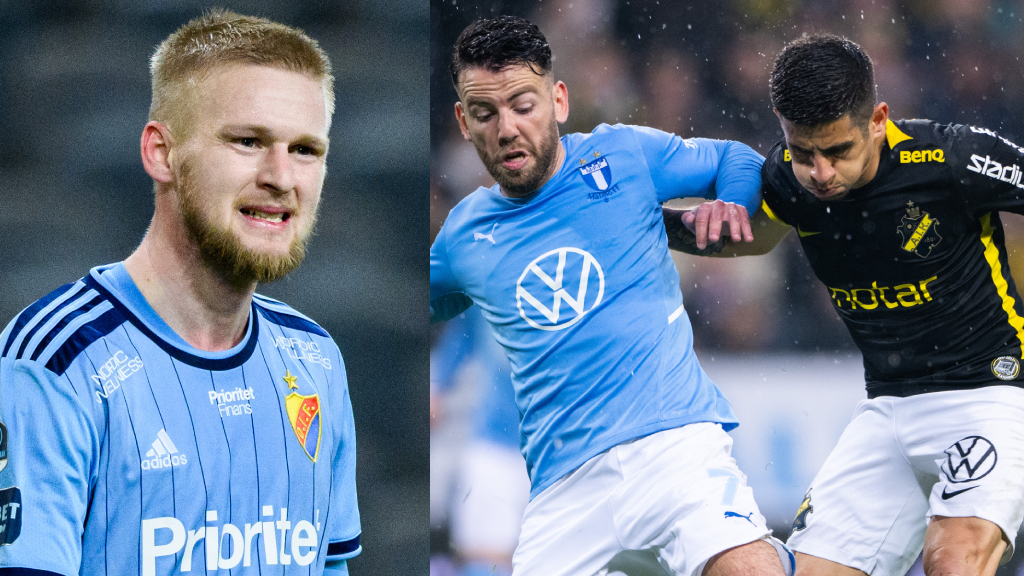 Så borde startelvorna se ut ikväll för Djurgården, MFF och AIK