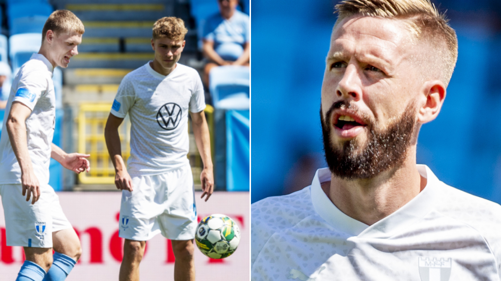 Malmö FF mot Mjällby AIF på Eleda Stadion