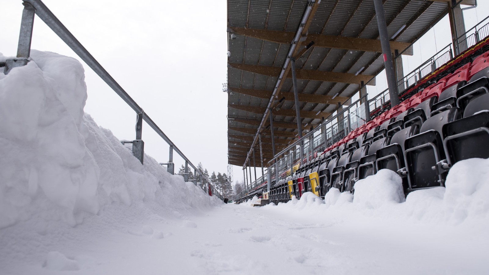 Snökaos kan stoppa Östersund FK:s match mot Öster