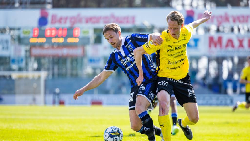 Startelvorna i matchen mellan Sirius och Mjällby