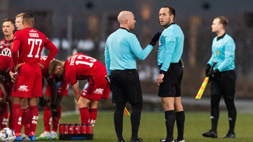 Domaren gör ingen anmälan kring Landskrona-ÖFK