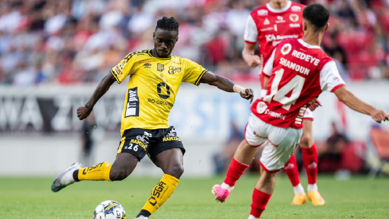 Emmanuel Boateng saknades på Elfsborgs träning