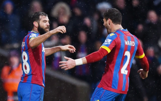 Urladdning på Selhurst Park — högerbacken målskytt innan paus