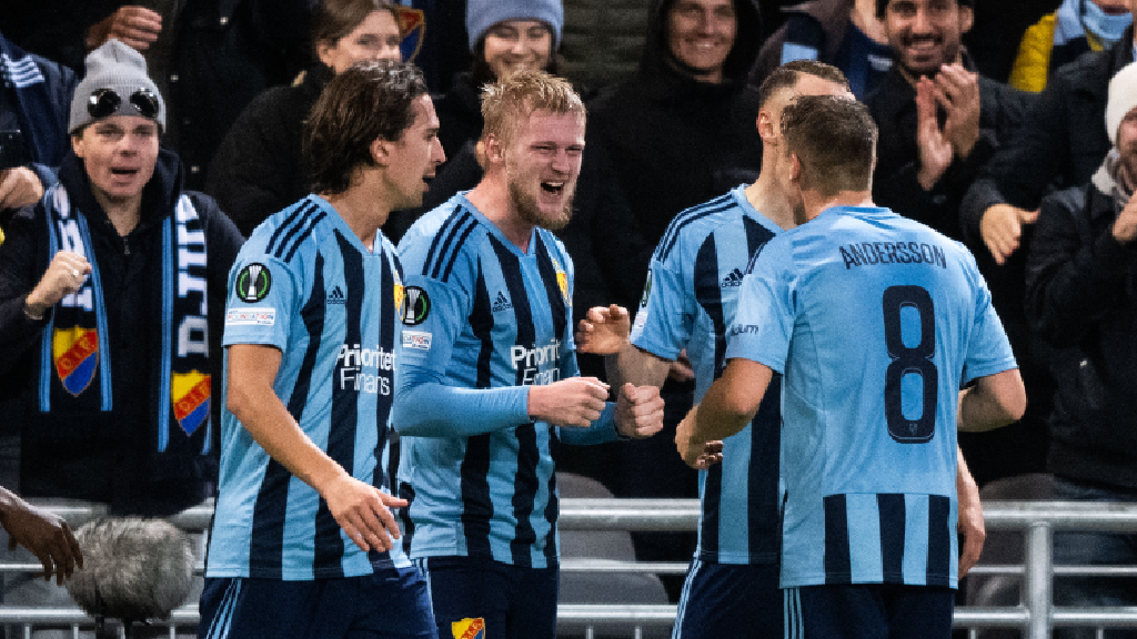 Djurgården har 2-0 mot Gent