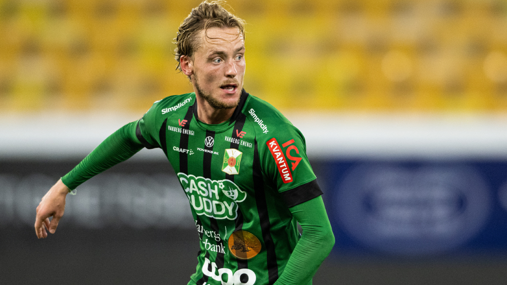 Joel Sundström testas i träningsmatchen