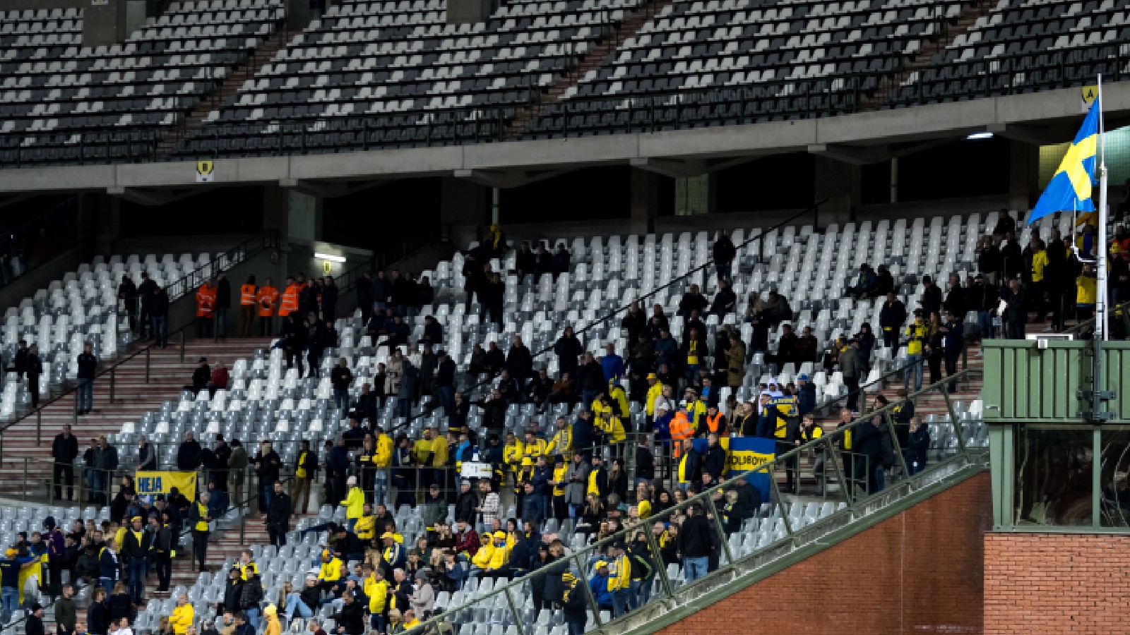 Belgiska stödet till svenska supportrar efter dådet