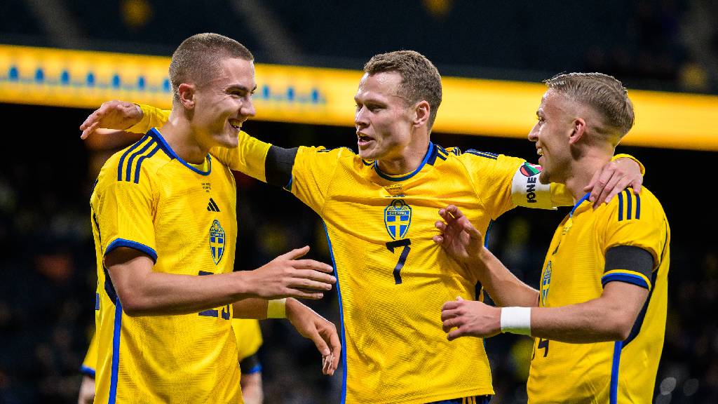 Sverige besegrade Moldavien på Friends Arena