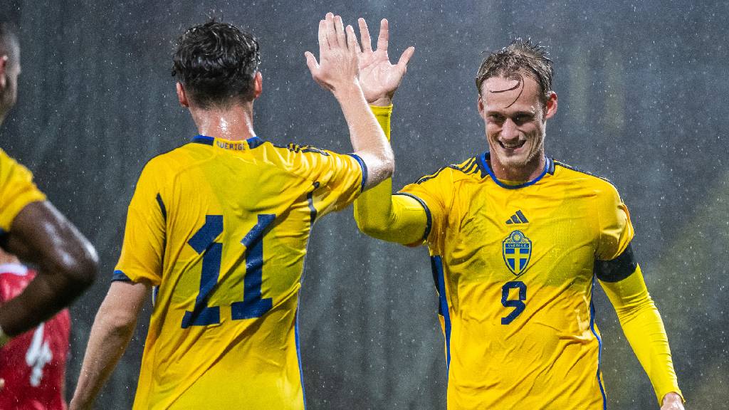 Så har första halvek för U21 landslaget utspelat sig